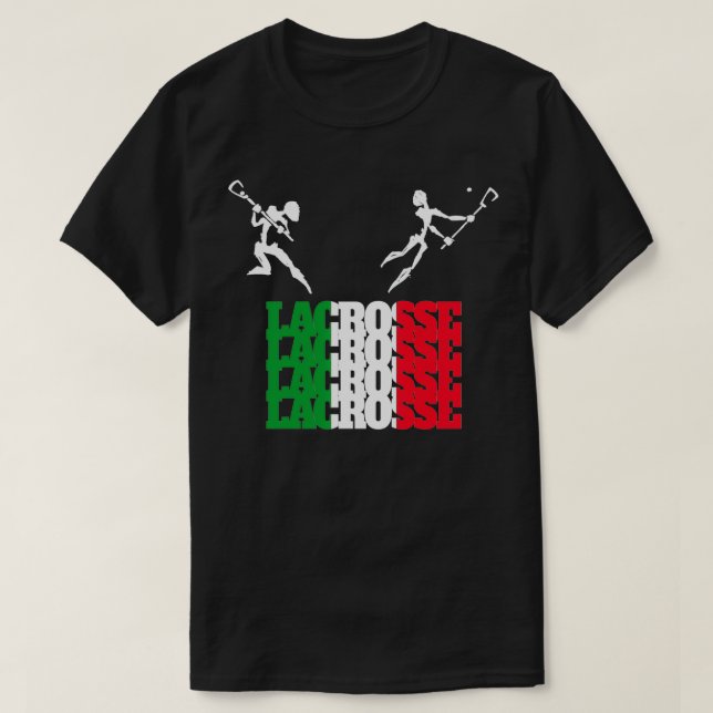 Camiseta Lacrosse Italia Lacrosse (Diseño del anverso)