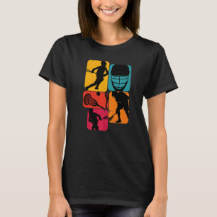 Camiseta Lacrosse lacrosse game Retro