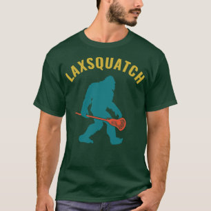 Camiseta Lacrosse Laxsquatch Divertido Lax Portero