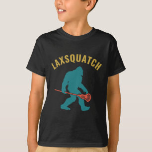 Camiseta Lacrosse Laxsquatch Funny Lax Goalie