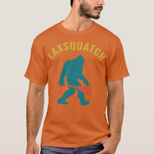 Camiseta Lacrosse Laxsquatch Funny Lax Goalie