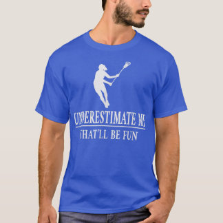 Camiseta Lacrosse Me Subestima, Damas Empowerment3528 
