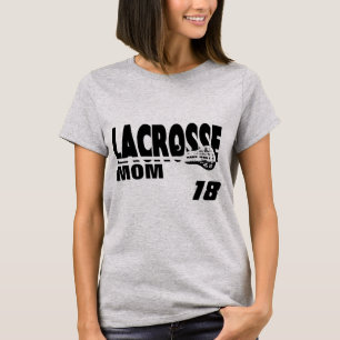 Camiseta Lacrosse Mom con número
