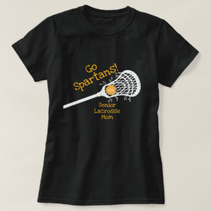 Camiseta Lacrosse Mom del equipo Yellow Go