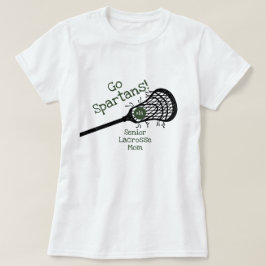 Camiseta Lacrosse Mom, equipo Forest Green Go