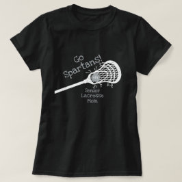 Camiseta Lacrosse Mom, equipo Silver Gray Go