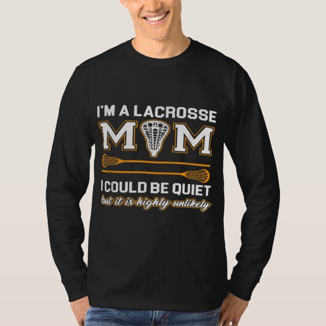 Camiseta Lacrosse Mom Lacrosse Gifts (Anverso)