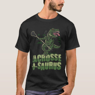 Camiseta Lacrosse-o-saurus - Jugador Divertido de Lacrosse 
