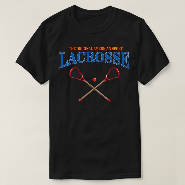 Camiseta Lacrosse Original American Sport 2 (Diseño del anverso)