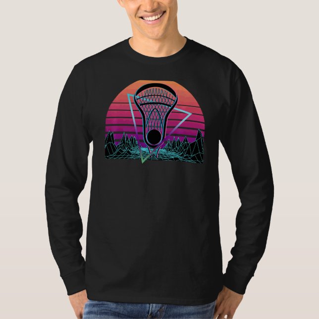 Camiseta Lacrosse Player Retro Lax (Anverso)