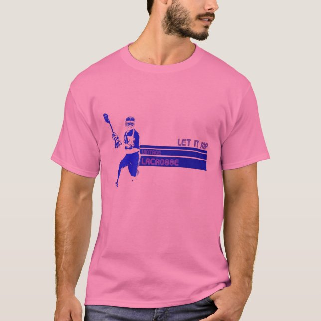 Camiseta lacrosse retro (Anverso)