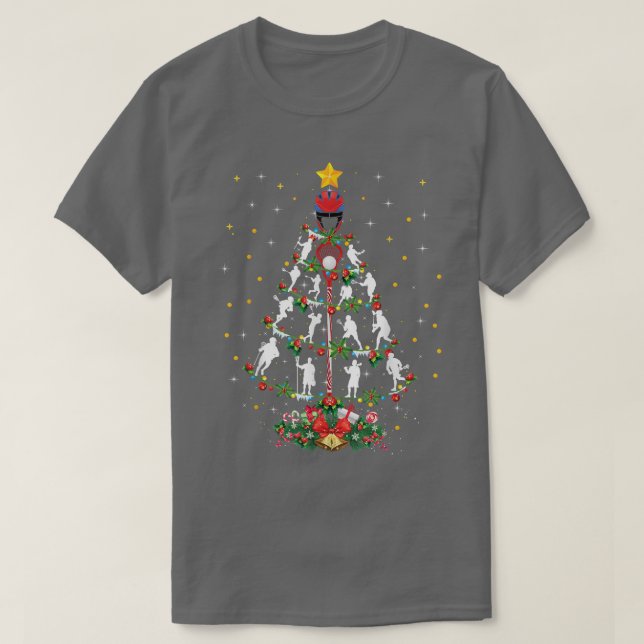 Camiseta Lacrosse Sports Lover Xmas Santa Hat Lacrosse Chri (Diseño del anverso)