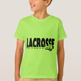 Camiseta Lacrosse Stick Blanco y negro