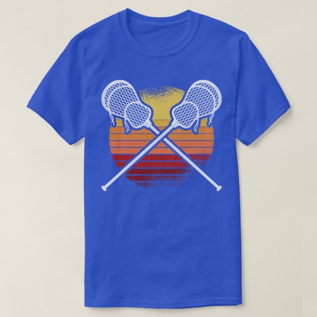 Camiseta Lacrosse vintage (Diseño del anverso)