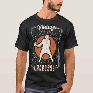 Camiseta Lacrosse Vintage Retro Classic Sport Love 1