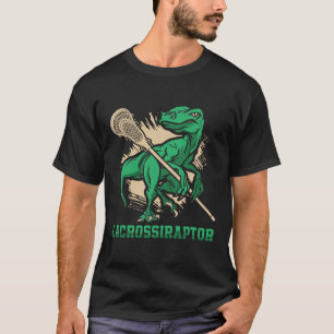 Camiseta Lacrossiraptor Jugador de Lacrosse Amante del Depo