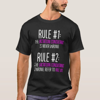 Camiseta Lactancia Consultor Conciencia sobre la lactancia 