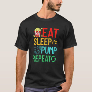 Camiseta Lactancia Materna Recién Nacida Leche Descanso
