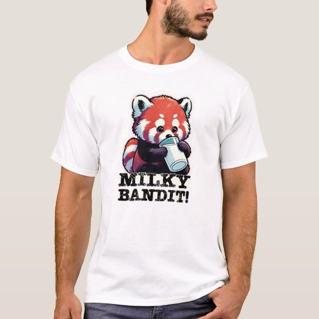 Camiseta Láctea Bandit - El deslumbramiento lechero del Pan (Anverso)