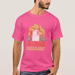 Camiseta Lactosa Humor Leche tolerante Lactosa Intolerante 