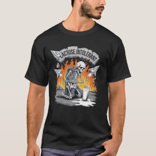 Camiseta Lactosa Intolerante Hombres Mujeres Barri