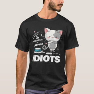 Camiseta Lactosa sarcástica Intolerante