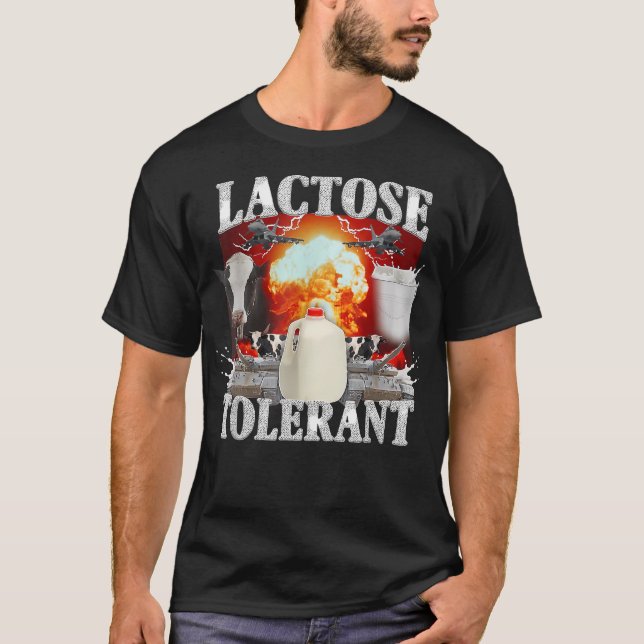 Camiseta Lactosa tolerante (Anverso)