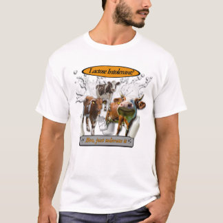 Camiseta Lactose Intolerant? Just Tolerate It - meme tshirt