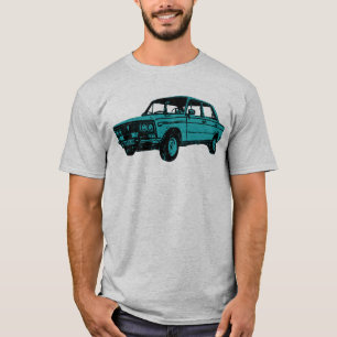 Camiseta Lada. Coche ruso