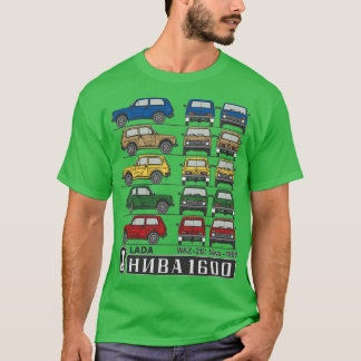 Camiseta Lada Niva 1600 colores (2)
