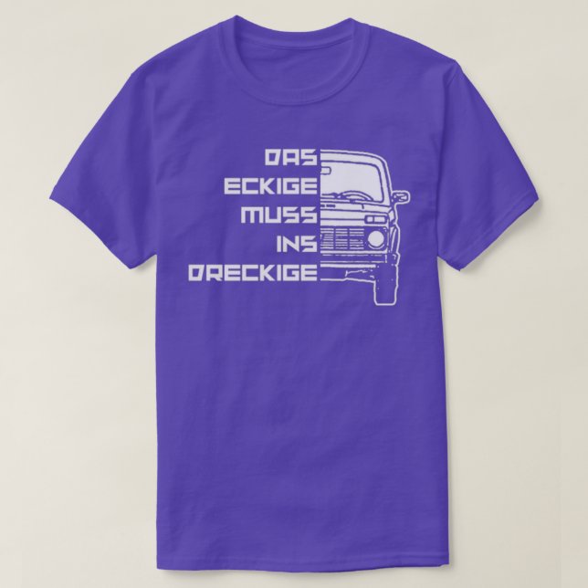 Camiseta Lada Niva 4x4 AutoTShirt (Diseño del anverso)