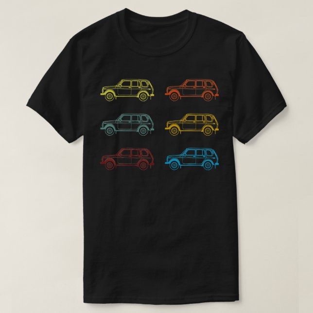 Camiseta Lada Niva 4x4 Offroad Russia