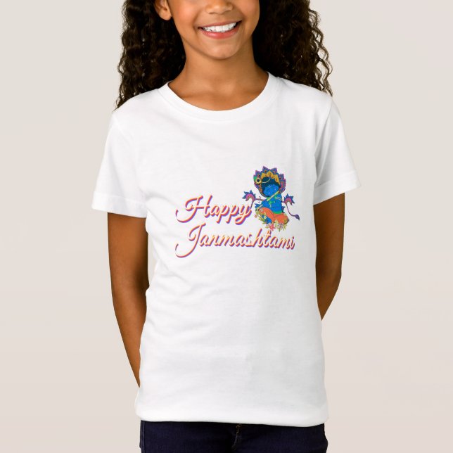 Camiseta Laddu Gopal Janmashtami Lord Krishna (Anverso)