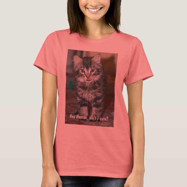 Camiseta Ladies Kitten T (Anverso)