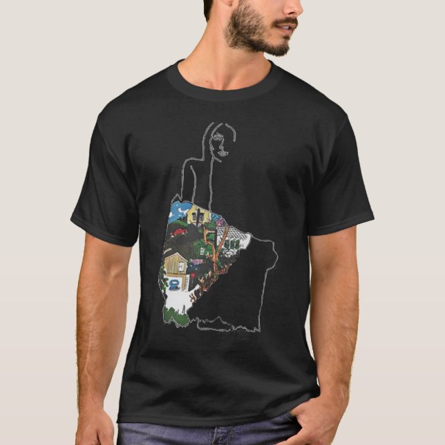 Camiseta Ladies Of Canyon Joni Mitchell Folk   (Anverso)