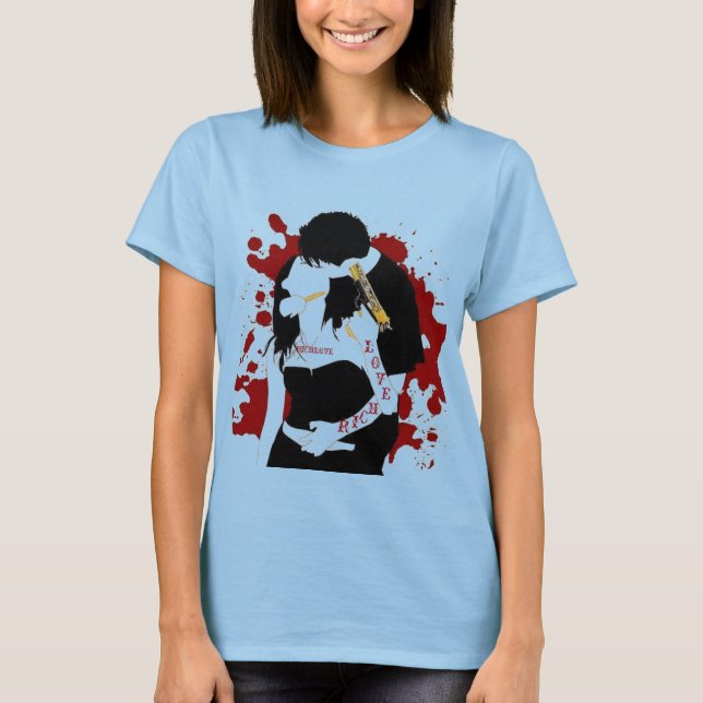 CAMISETA LADIES RICH LOVE BONNIE N CLYDE (Anverso)