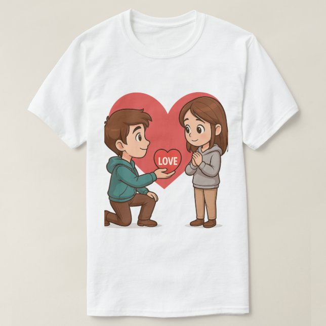 Camiseta Ladka aur ladki dil (Diseño del anverso)