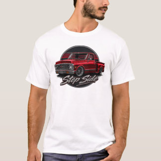 CAMISETA LADO DE ESCALÓN - ROJO