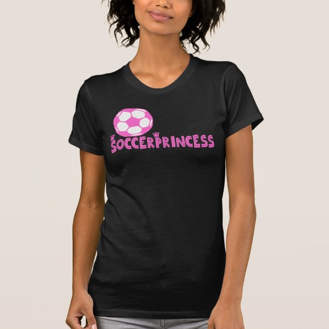 Camiseta Lado de la princesa 2 del fútbol (Anverso)