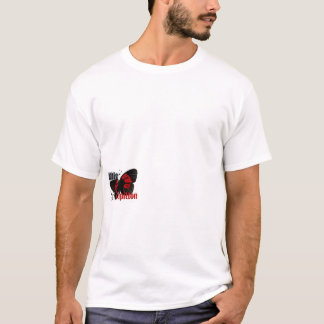 Camiseta Lado del papillon de la Srta.