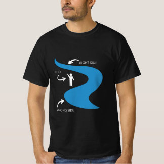 Camiseta Lado equivocado del río