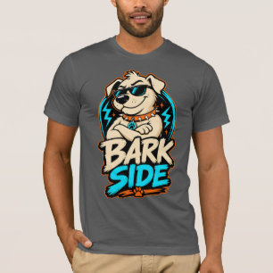 Camiseta Lado Ladrido Perro PNG, Diseño de sublimación de p