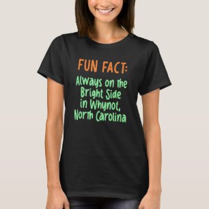 Camiseta Lado Luminoso En El Chiste De Pun Nc De Carolina D