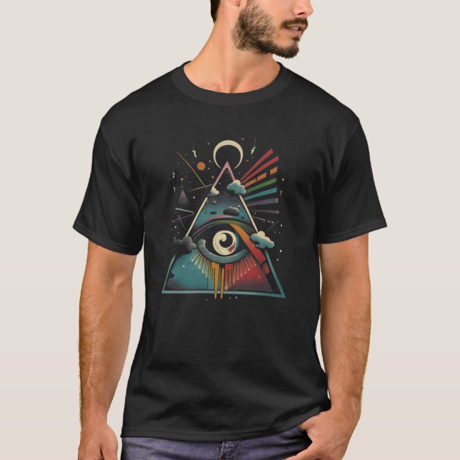 Camiseta Lado oscuro de la luna (Anverso)