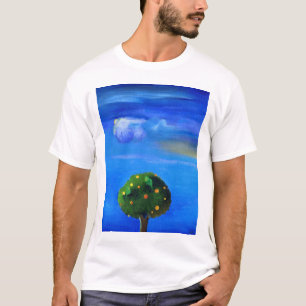Camiseta Lado positivo sobre el árbol anaranjado 2012