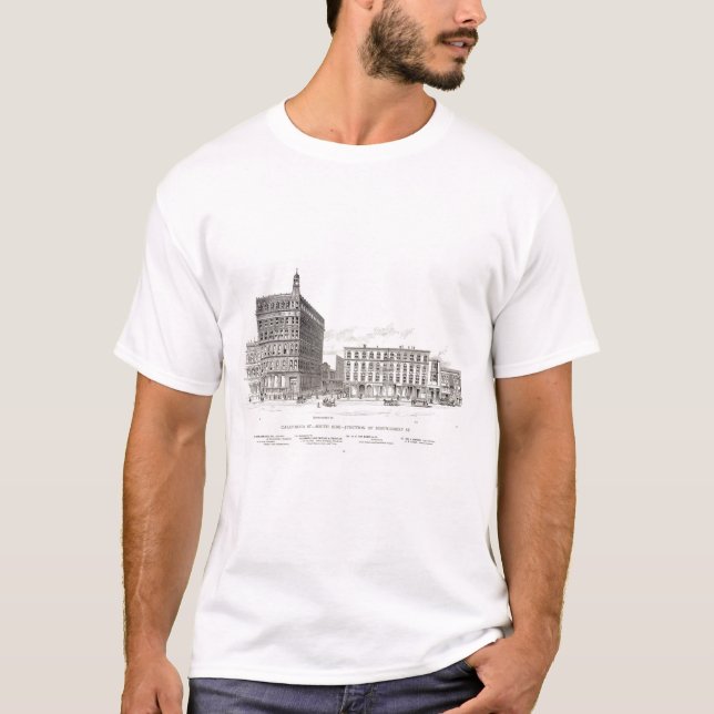 Camiseta Lado sur Montgomery de California (Anverso)