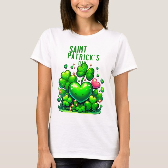 Camiseta Lados del Día de San Patricio: Celebrar en verde c (Anverso)