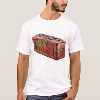 Camiseta Ladrillo LGBTQ+ "RESISTENTE"