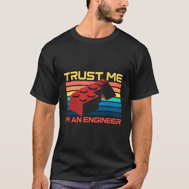 Camiseta Ladrillos de bloques de construcción del Generador (Anverso)