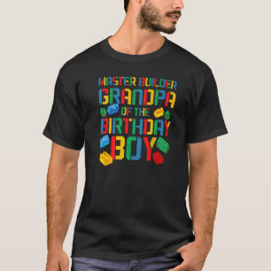 Camiseta Ladrillos de construcción de Grandpa Master Builde